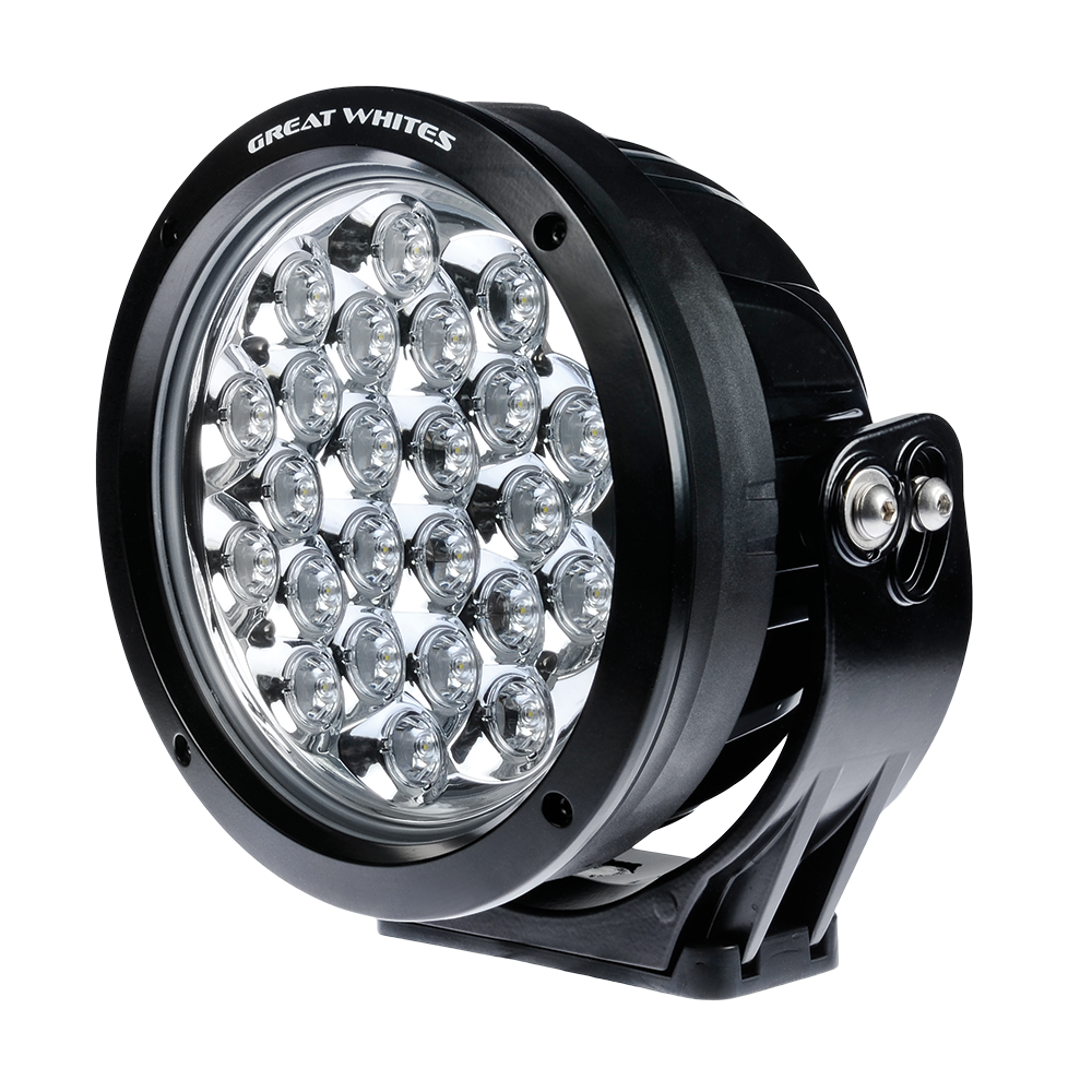220 24 LED ROUND FERNSCHEINWERFER