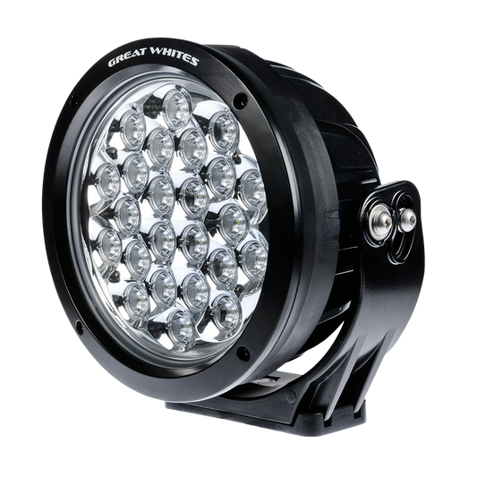220 24 LED ROUND FERNSCHEINWERFER