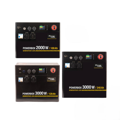 Energie Mobile Powerstation POWERBOX PRO 2000 W / 3000 W