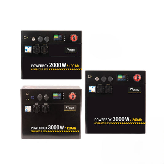 Energie Mobile Powerstation POWERBOX PRO 2000 W / 3000 W