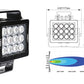 Vision X BlackTips BLB Light Duty 12 LED – LED-Arbeitsscheinwerfer 84 W, 9–32 V
